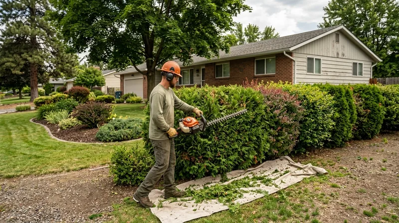 Hedge Trimming & Shrub Care Spokane